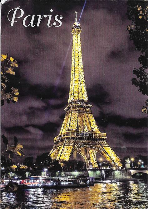 Mi Colección de Tarjetas Postales: La Torre Eiffel - Francia