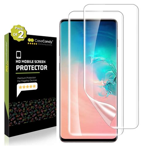 Curved Screen Protector Guard For Samsung S10 Edge To Edgehdanti