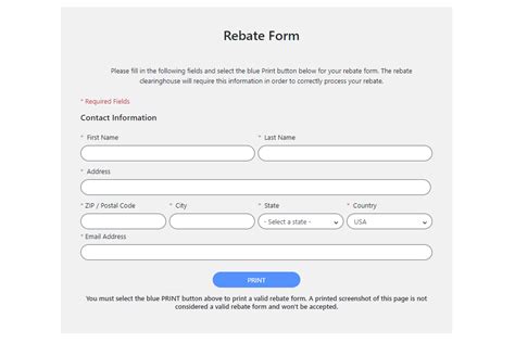 Printable Menards Rebate Form Navigating The Menards Rebate Form