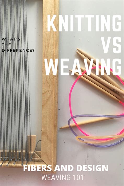 Knitting And Weaving Difference Olivia Chand