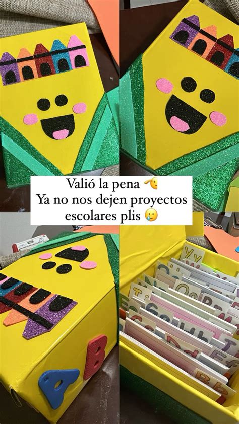 Fichero Inspo Caja De Crayolas Manualidades Educativas Manualidades