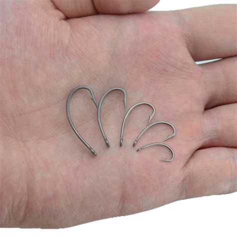 Ptfe Coated Stainless Steel Barbed Fish Hook X Carp Fishing Accessories