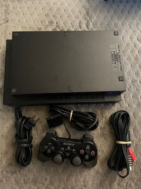 Sony PlayStation 2 Console Black SCPH 30001 TESTED CLEANED EBay