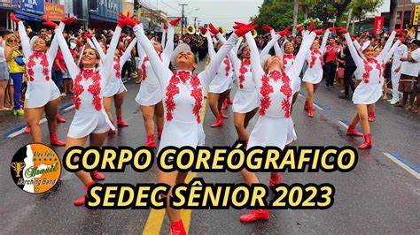 Corpo Coreogr Fico Banda Marcial Sedec S Nior Desfile