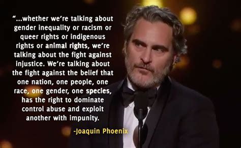 I N D A : Great Oscar Winner Speech Joaquin Phoenix! Puerto Rican born Joaquin Phoenix, who won ...