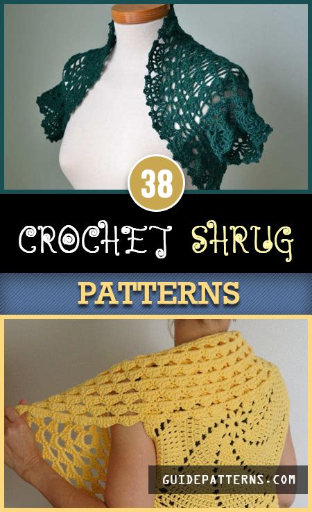 38 Crochet Shrug Patterns Artofit