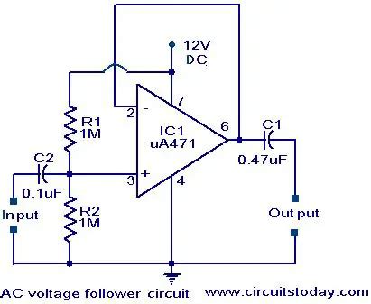 Voltage follower circuit