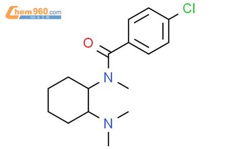 121279 72 9 Benzamide 4 Chloro N 2 Dimethylamino Cyclohexyl N Methyl