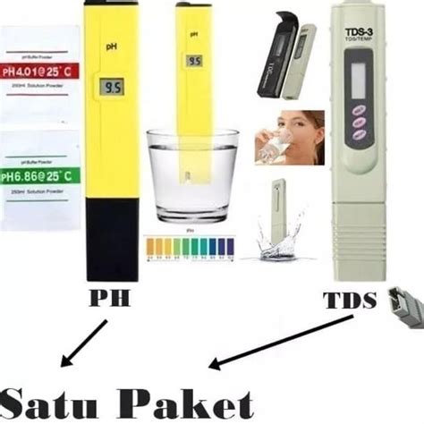 Jual Digital Paket Alat Ukur Ph Tds Meter Hidroponik Akuarium Terlaris