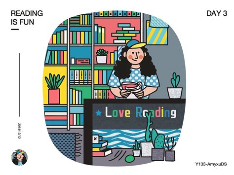 Reading Is Fun by YID visual on Dribbble