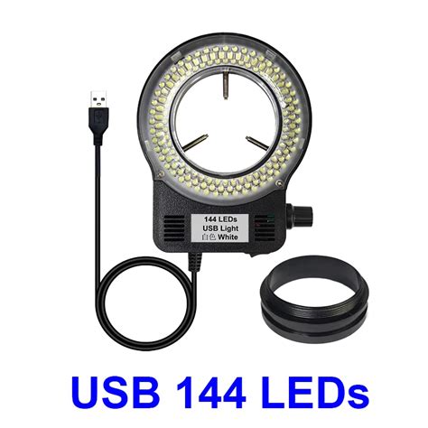 Clairage Annulaire Led Usb Lampes Monoculaire Binoculaire