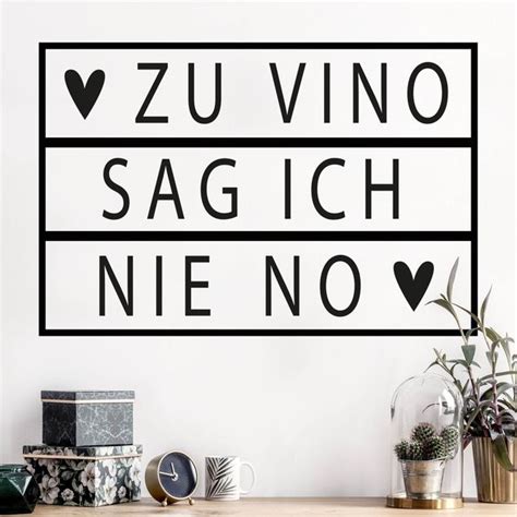 Wandtattoo Leuchtbox Zu Vino Sag Ich Nie No Bilderwelten De