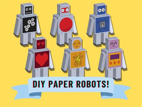 Diy Cardboard Robots