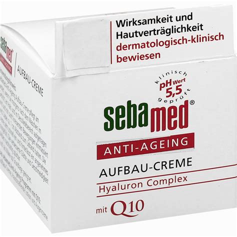 Sebamed Anti Ageing Aufbau Creme Q10 Informationen Und Inhaltsstoffe