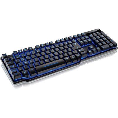 Teclado Gamer Usb Warrior Profissional Sensib Tc Warrior Cx