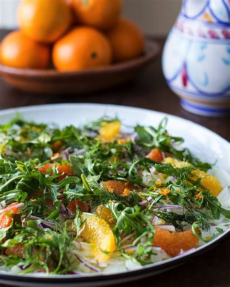 Salade De Fenouil Orange Et Roquette Stefano Faita