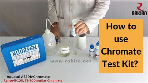 How To Use Chromate Test Kit Ae Youtube