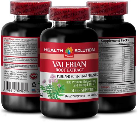 Natures Sunshine Valerian Root Extract Time Release 60