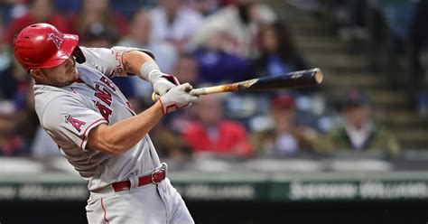 Mike Trouts Angels Home Run Streak Ends Short Of Mlb Record Los