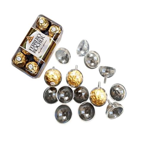 10 Pcs Plastic Casing For Ferrero Rocher Chocolate Bouquet For Gift Set