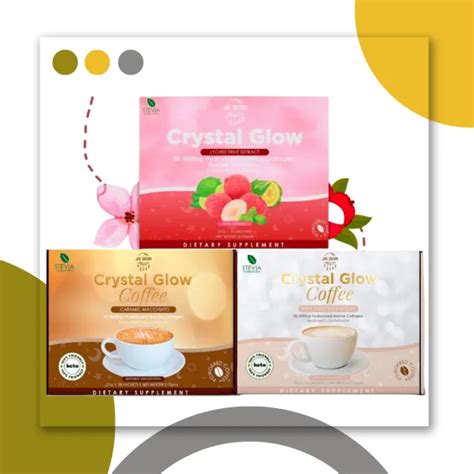 Beautiful Skin Starts Here Box Sachets Original Crystal Glow