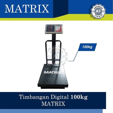 Jual Timbangan Duduk Digital Matrix Kg Di Lapak Anugrah Teknik