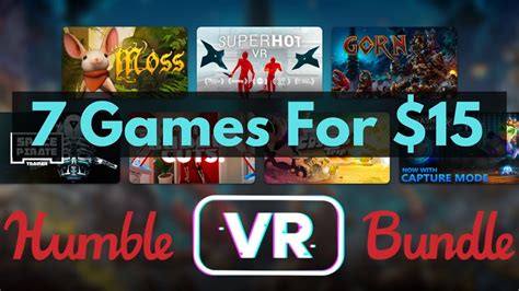 HUMBLE VR BUNDLE 7 Games For 15 ENDS 03 MAR 2020 YouTube