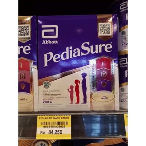 Jual Pediasure Triplesure Vanila Madu 200gr Shopee Indonesia