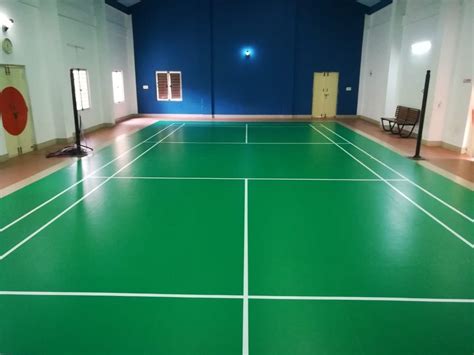 Vinyl Matte Synthetic Badminton Court Flooring At Rs Sq Ft In Bengaluru