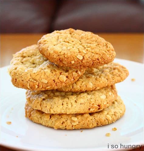 I So Hungry Thin And Crispy Oatmeal Cookies