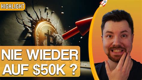 Bitcoin fällt NICHT mehr unter 50000 USD YouTube