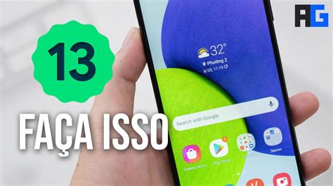 GALAXY A22 4G ANDROID 13 FAÇA ISSO DEPOIS DE ATUALIZAR YouTube