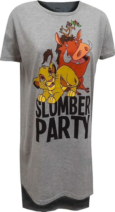 Amazon Disney Lion King Slumber Party Night Shirt For Women