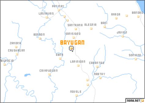 Bayugan (Philippines) map - nona.net