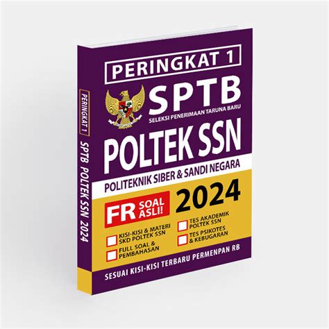 BUKU SPTB POLTEK SSN 2024 BUKU KEDINASAN 2024 SOAL UJIAN POLITEKNIK