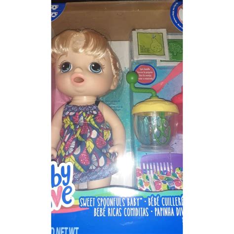 Boneca Baby Alive Papinha Divertida Loira Shopee Brasil