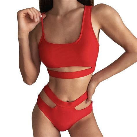 Xiuh Bikini Set For Women New Bikini Women S Separate Swimsuit European