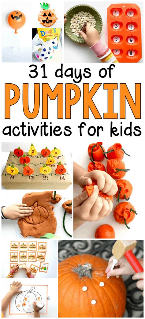 Pumpkin Projects For Kindergarten