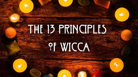 13 Principles of Wicca