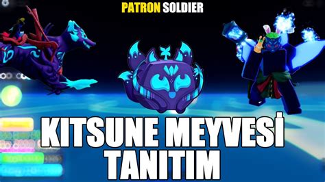 Kitsune Meyvesi Fruit Tanıtım Yeni Meyve Tüm Yetenekleri Blox Fruit