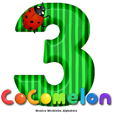 Monica Michielin Alphabets Cocomelon Watermelon Ladybug Alphabet