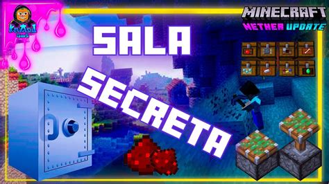 Como Hacer Una Sala Secreta Minecraft Pe Youtube