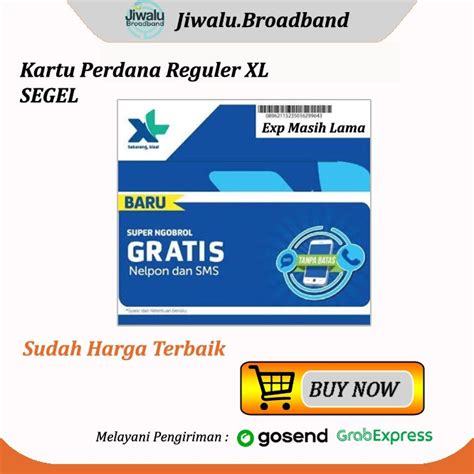 Jual Kartu Perdana XL Reguler Shopee Indonesia