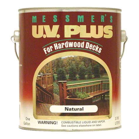 Messmers For Hardwoods Messmers Uv Plus Stain For Decks