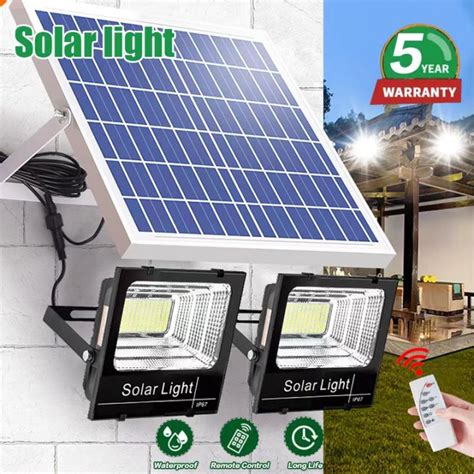 Original W Solar Lights Year Warranty Heavy Duty Solar Led Outdoor