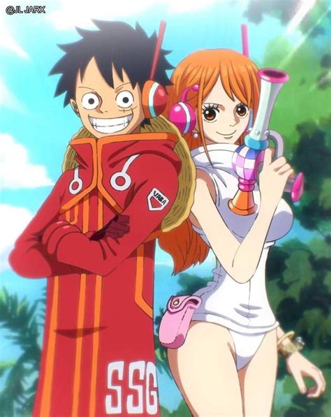 Pin By Lucas Teixeira On Luffy Nami One Piece Luffy One Piece Nami