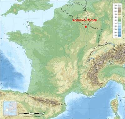 Carte De Audun Le Roman