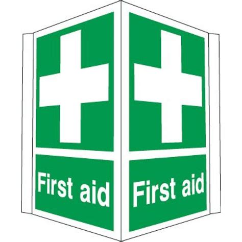 First Aid Projecting Sign