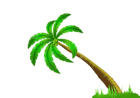 Palm Tree Coconut Tree Tree Khmer New Year PNG Transparent Clipart