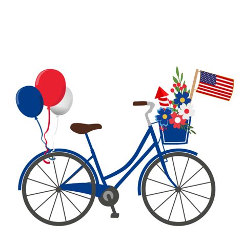 american independence day bike  stock photo public domain pictures